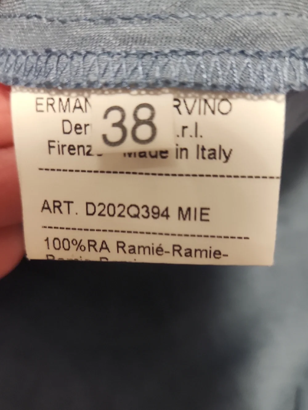 ERMANNO SCERVINO | 100% Ramie & Silk Lace Inset Dress | Made in Italy | IT 38 - Picture 14 of 15